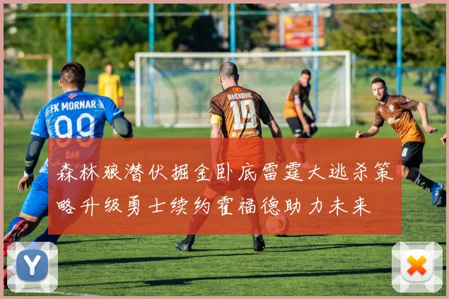 森林狼潜伏掘金卧底雷霆大逃杀策略升级勇士续约霍福德助力未来